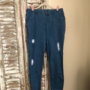 HUE JEAN LEGGINGS